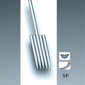Pigmentation Needles FRS/TRS/RS (20 pcs) 5 er Flat Needles